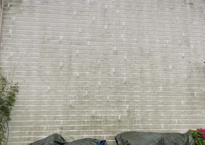 Nettoyage façade en bardage